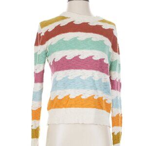 Faherty Organic Cotton Wave Crewneck sweater